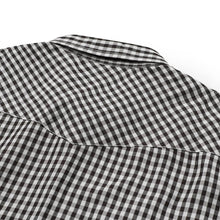 Sawtoof Brown Gingham Pearl Snap