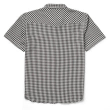 Sawtoof Brown Gingham Pearl Snap