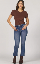Jeanne Palmer Crop Flare Jean