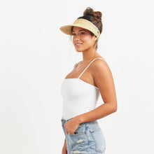 Capri Straw Visor
