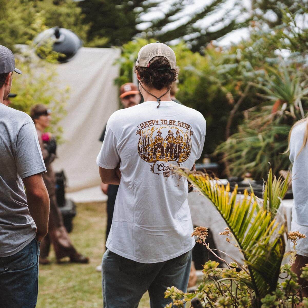 Seager x Coors Banquet Hotshots White Tee