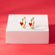 Petite Heart Hoops