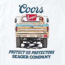 Seager x Coors Banquet Bumper White Tee