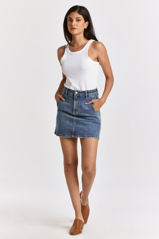 Quinn Arden Denim Skirt