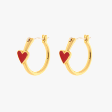 Petite Heart Hoops