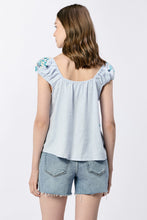 Kinney Skyway Embroidered Top