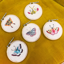 Mini Butterfly Embroidery Hoop