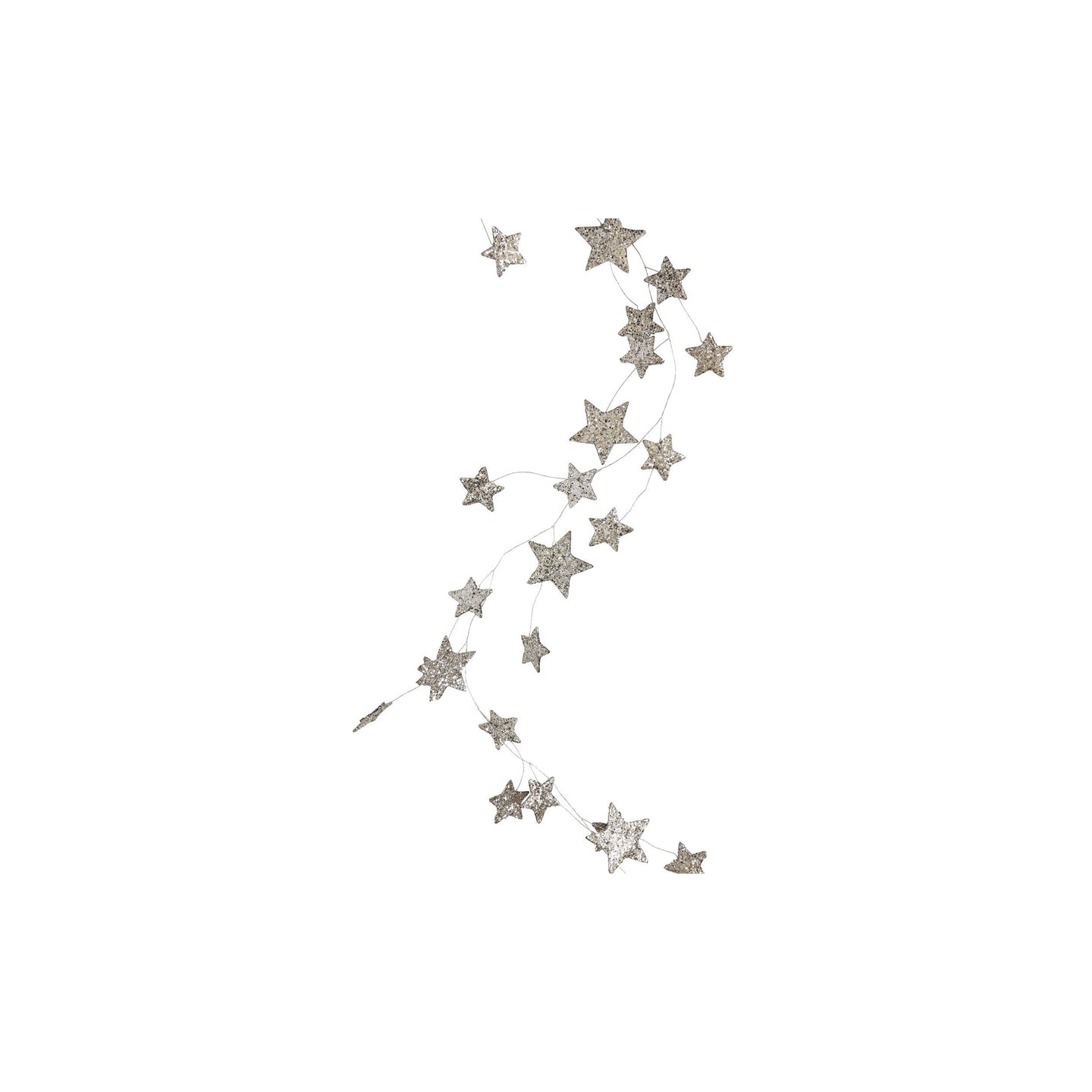 Glitter Star Garland