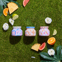 Pineapple Flower Pattern Play Petite Jar Candle