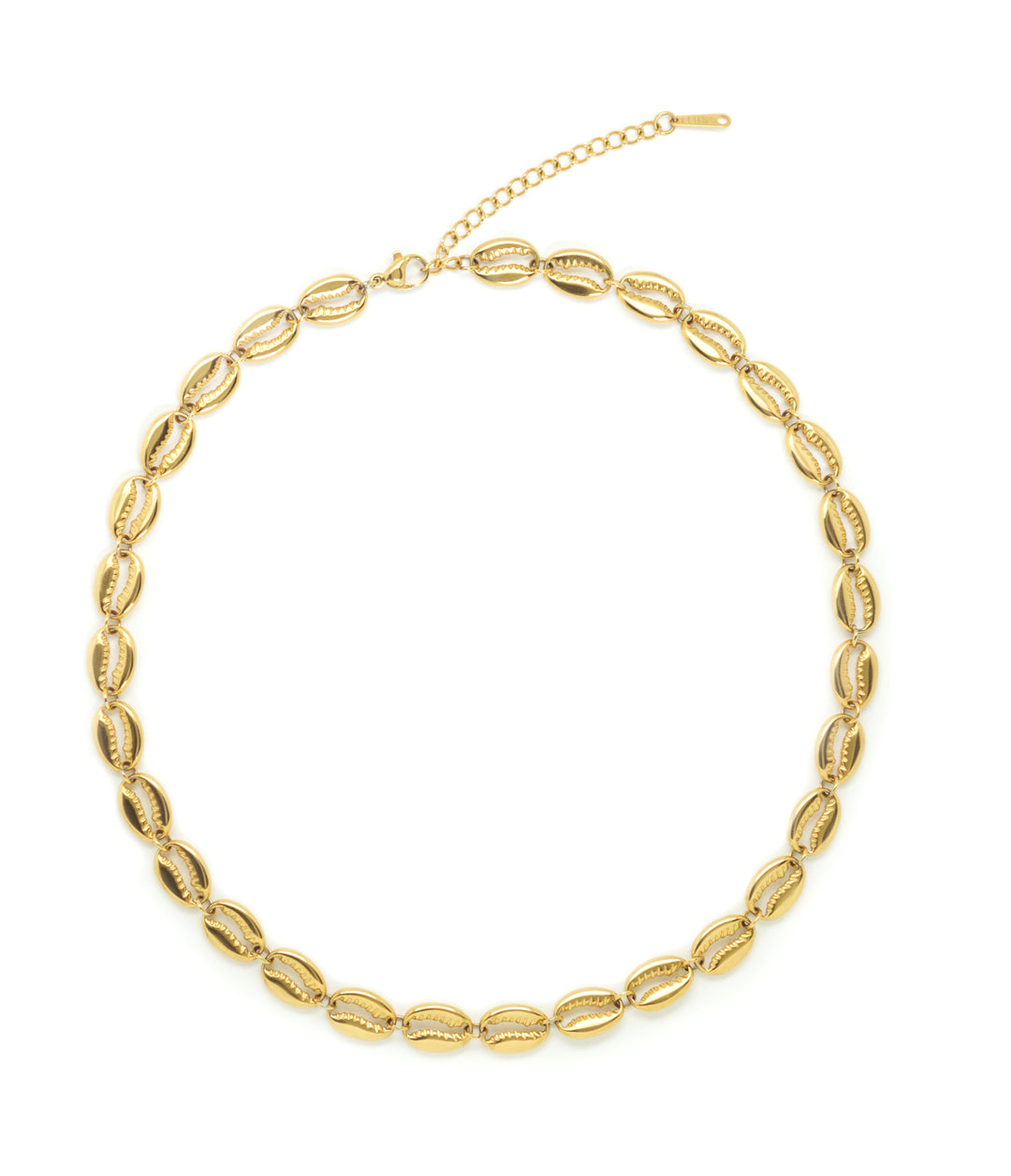 Puka Statement Gold Necklace