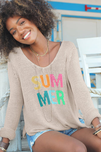 Summer V Sweater