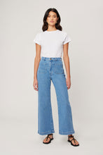 Lily Blue Sailor Crop Jeans