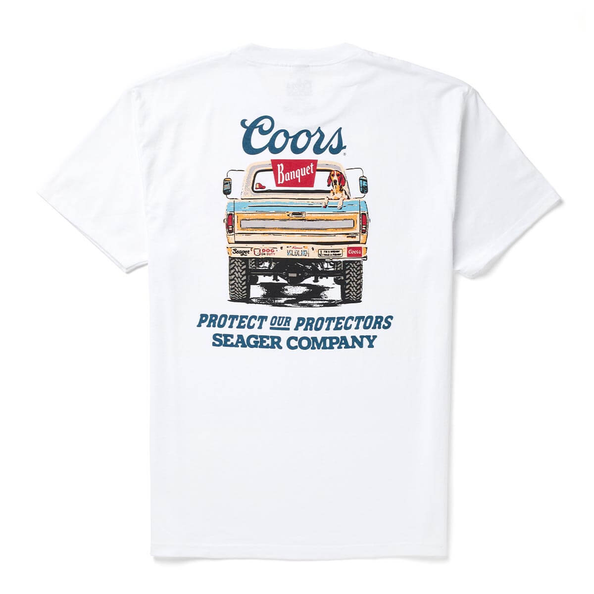 Seager x Coors Banquet Bumper White Tee