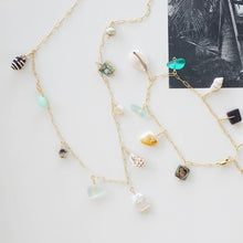 Ocean Charm Gold Necklace