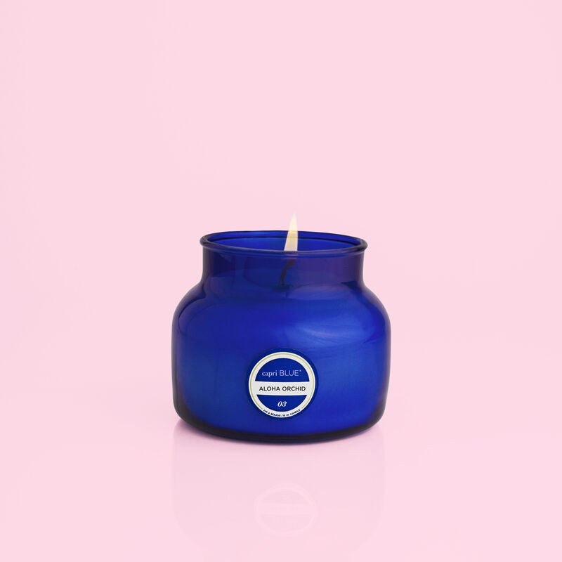Aloha Orchid Blue Petite Jar