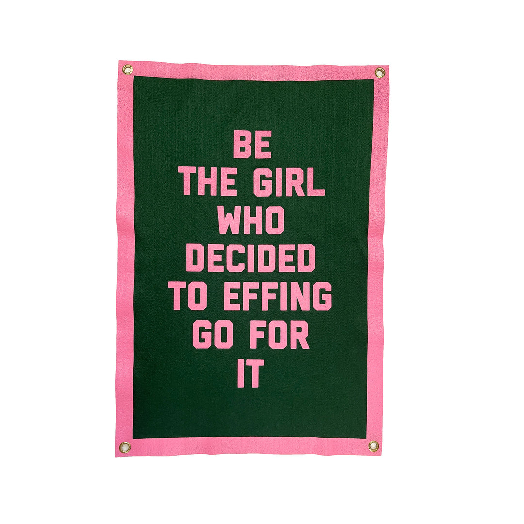 Be The Girl Champion Banner
