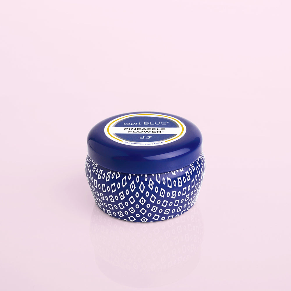 Pineapple Flower Mini Tin