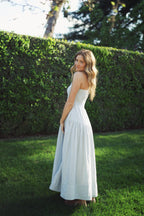 One Shoulder Smocked Dress