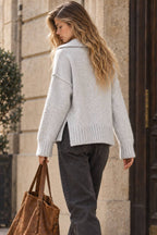 Polo Collar Sweater