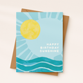 Happy Birthday Sunshine Card