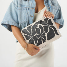Wavy Black MID Pouch
