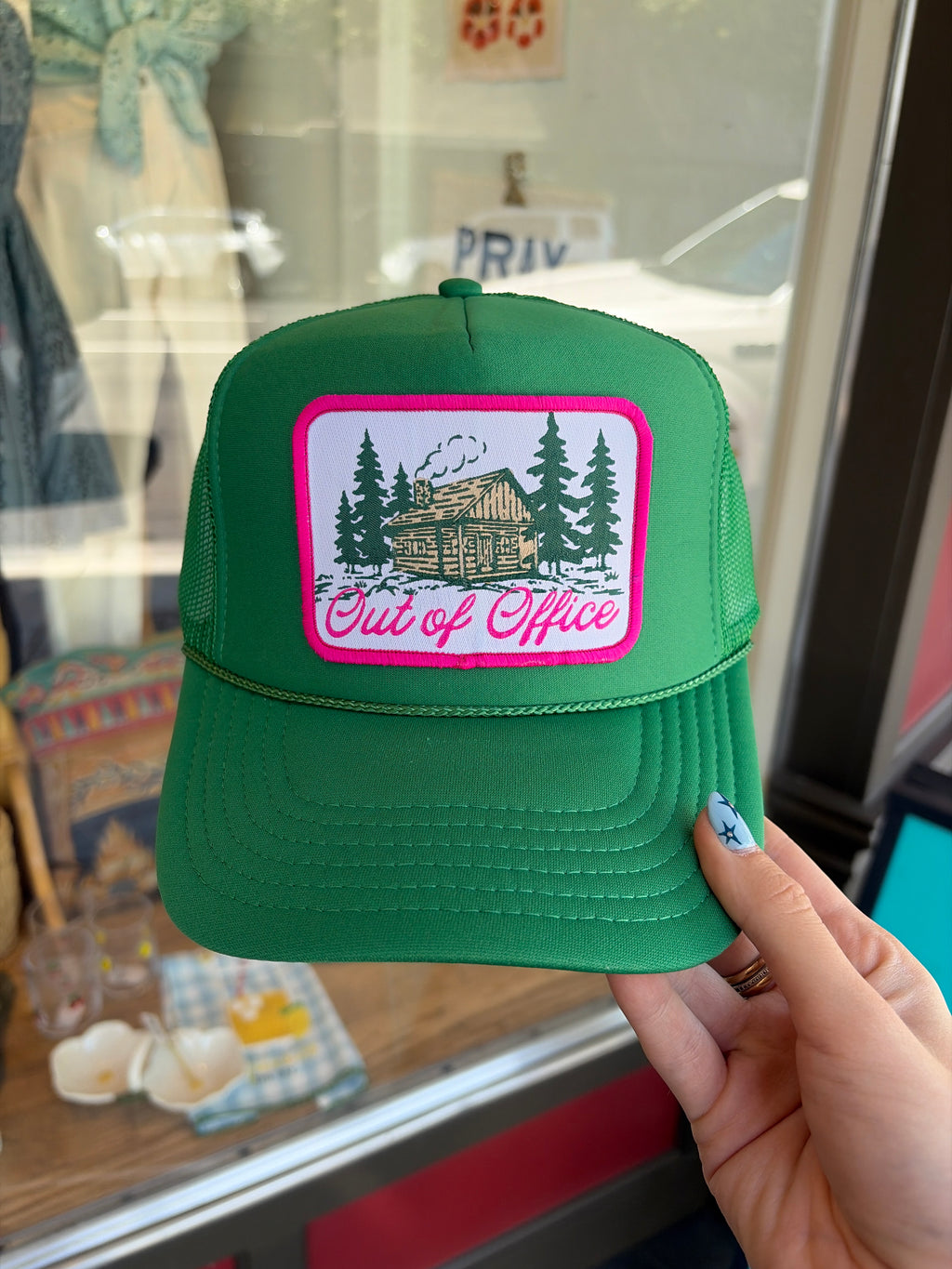 Out of Office Patch Trucker Hat