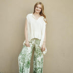 Gigi Gauze Flowy Top