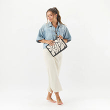 Wavy Black MID Pouch