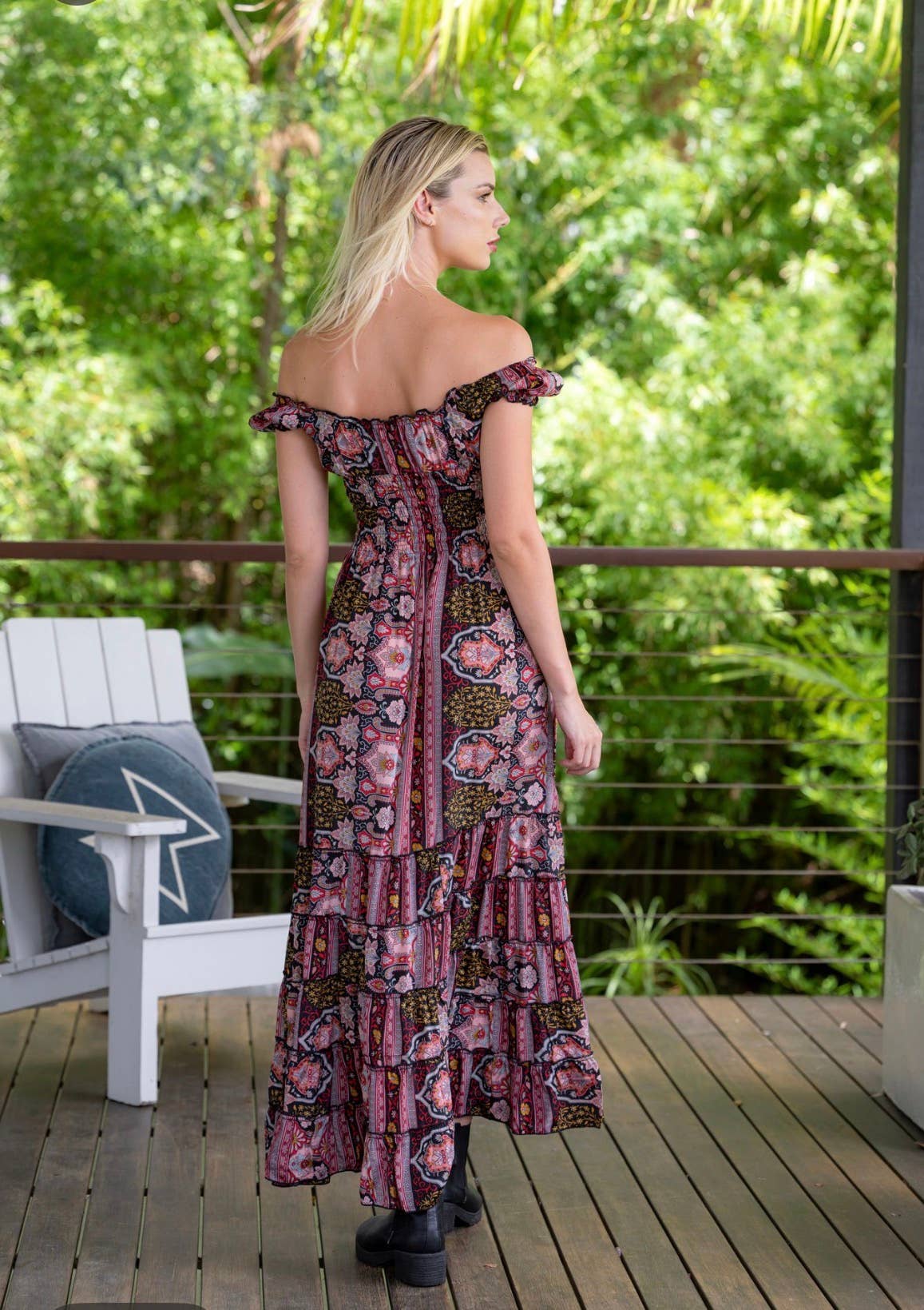 Evi Rosa Dress
