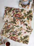 Whispering Oaks Antique White Tea Towel