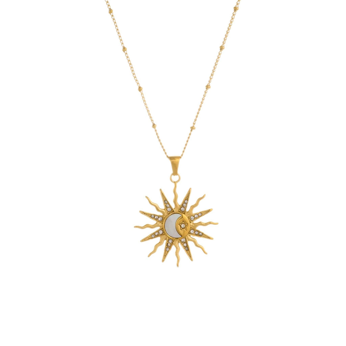 Sun Moon & Stars Necklace