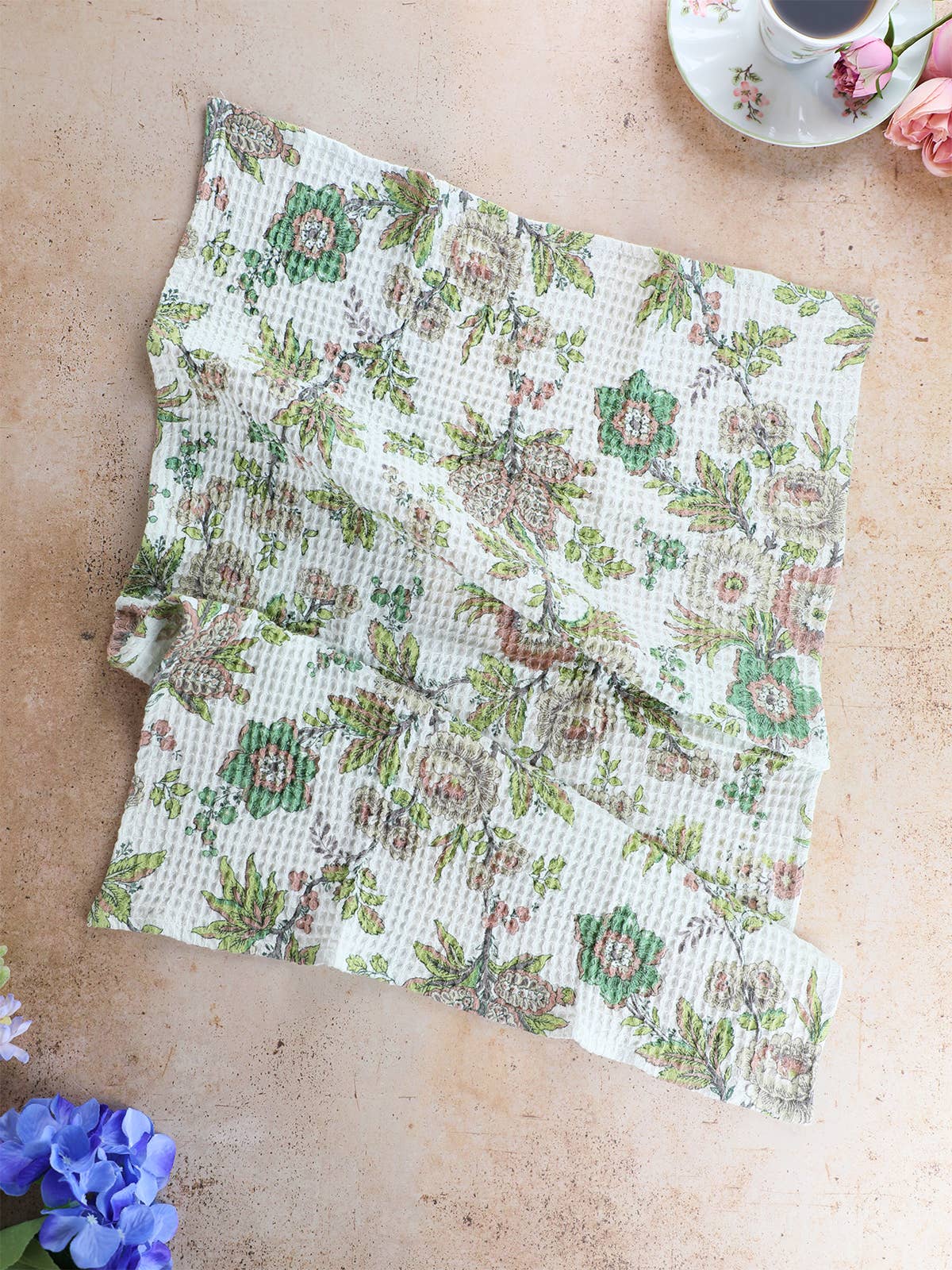 Augustine Ivory Tea Towel