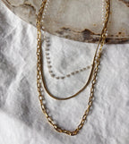 Tides Pearl Layered Necklace
