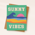 Sunny Vibes Wave Card
