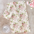 Apple Blossom Ivory Tea Towel
