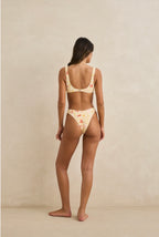 Wildflower Textured Bikini Bottom