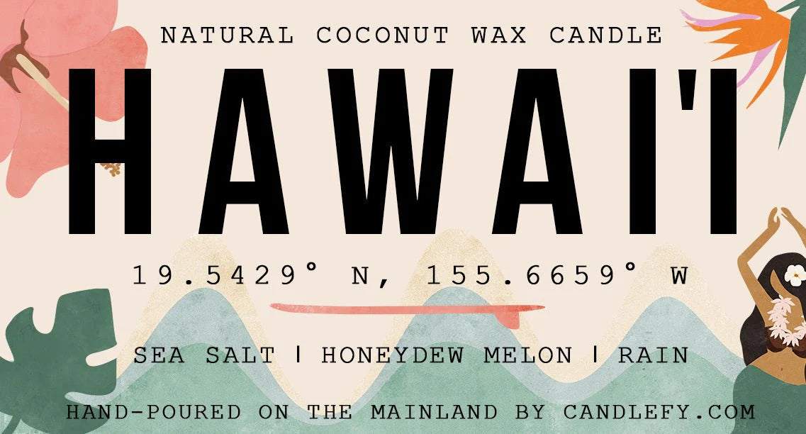 Hawaii Classic Candle