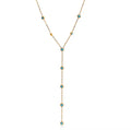 Laguna Turquoise Lariat Necklace