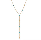 Laguna Turquoise Lariat Necklace