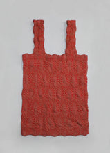 Floral Ribbed Square-Neck Top