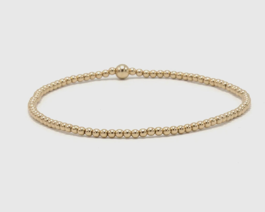 2mm Karma Gold-Filled Bracelet