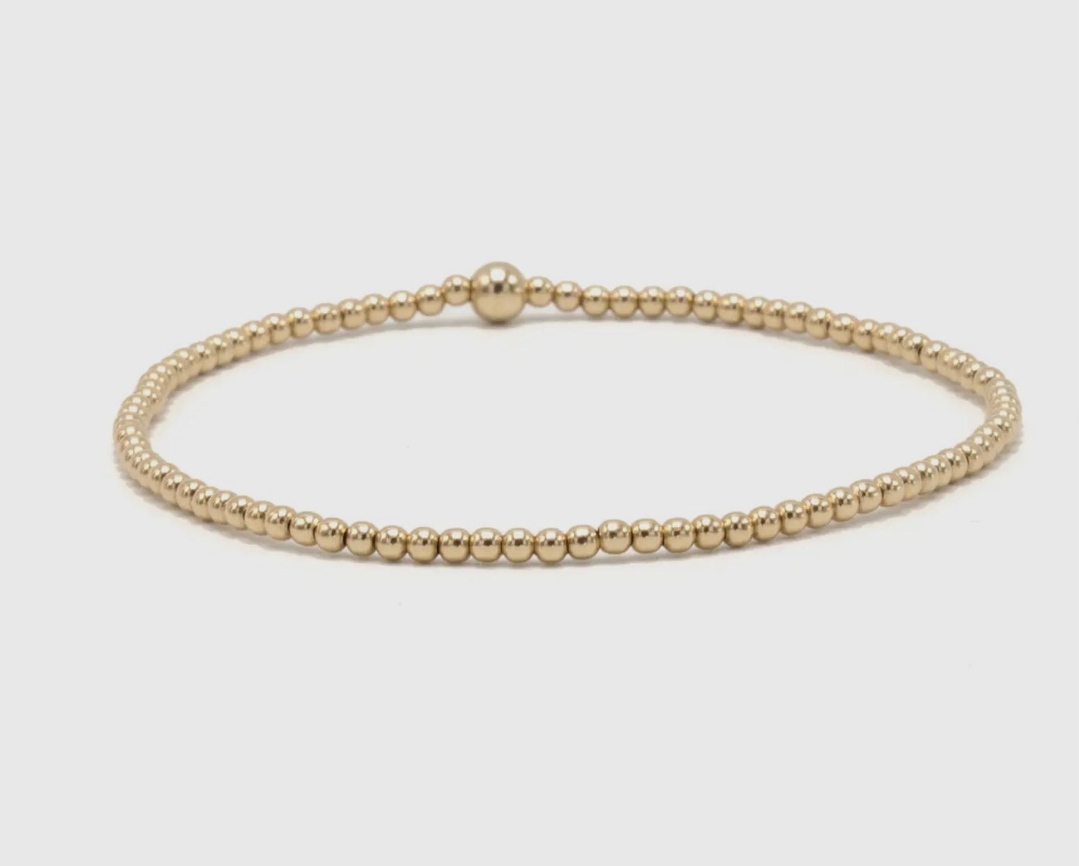 2mm Karma Gold-Filled Bracelet