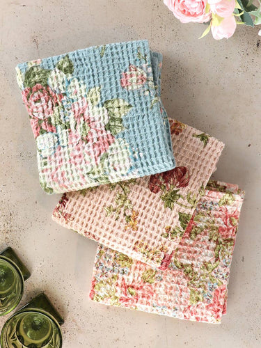 Heirloom Rose Patchwork Tea Towel Bundle
