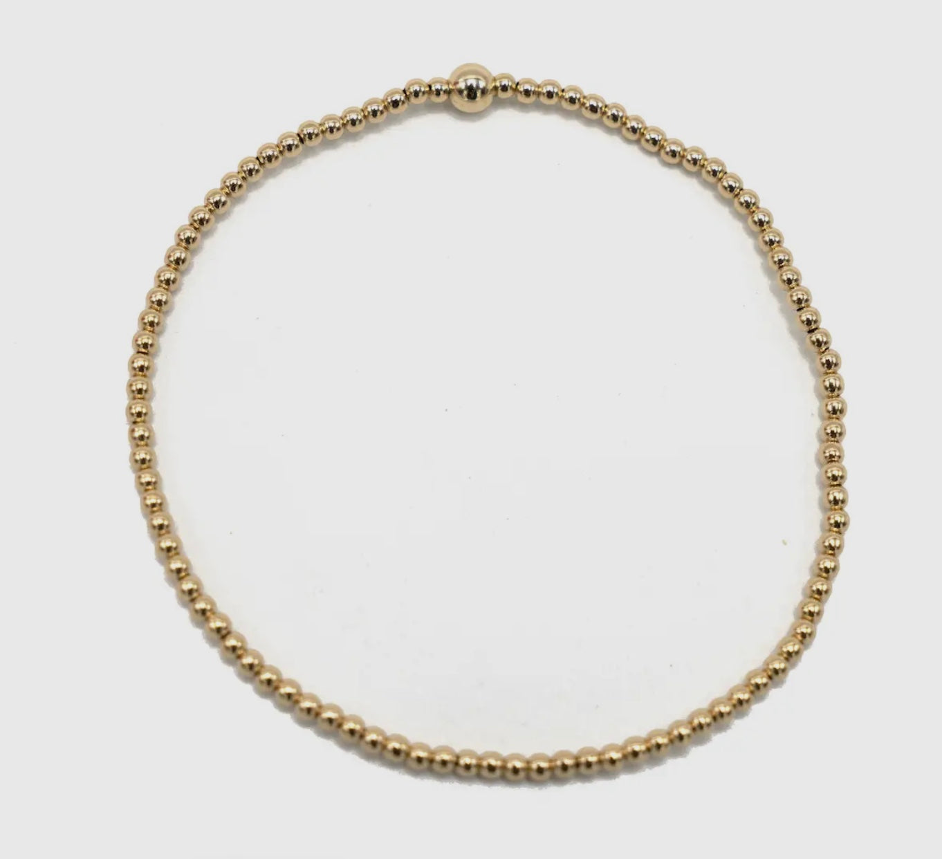 2mm Karma Gold-Filled Bracelet