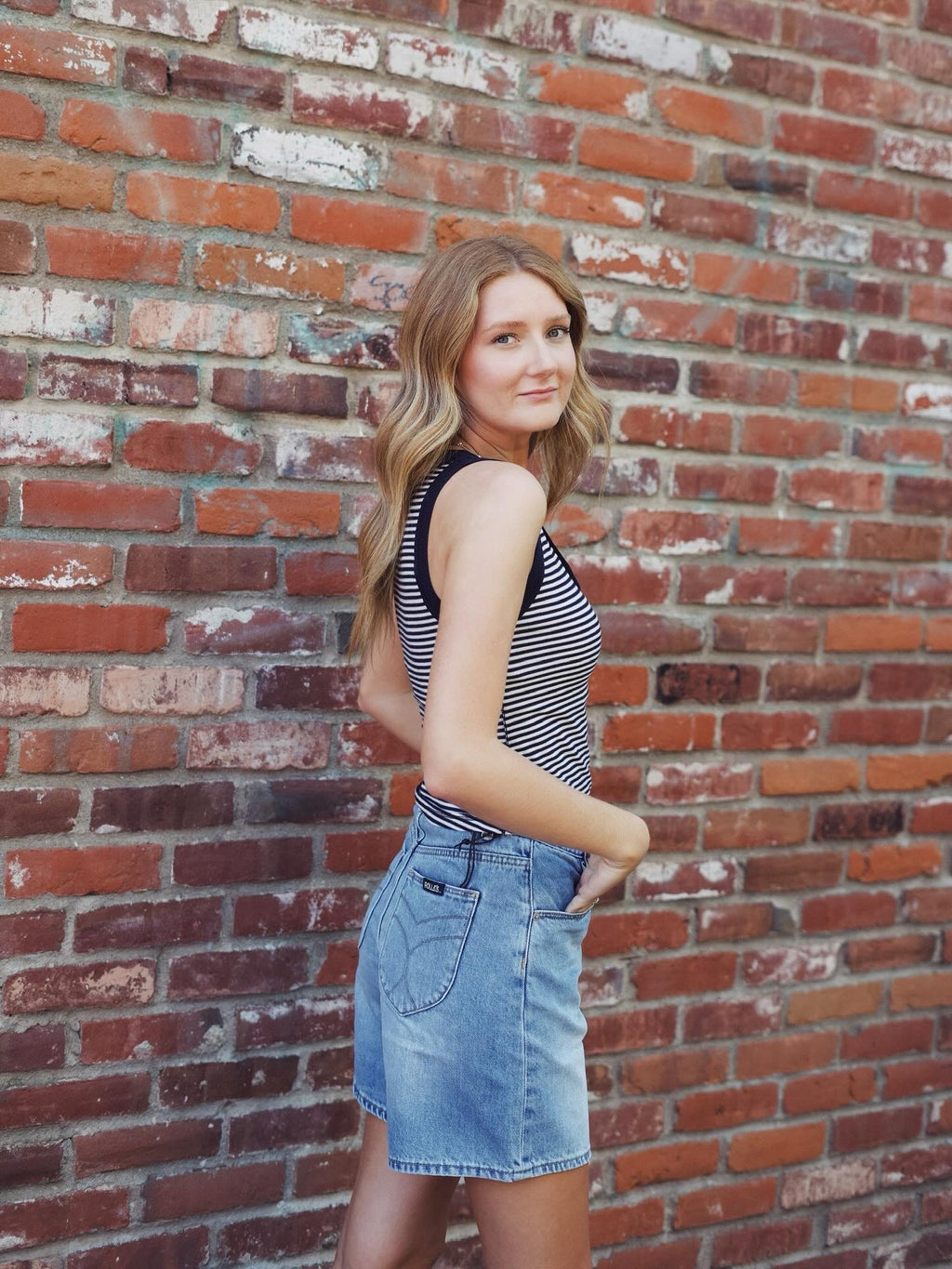City Lights Super Mirage Denim Short