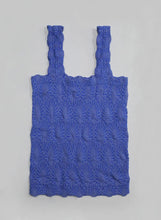 Floral Ribbed Square-Neck Top