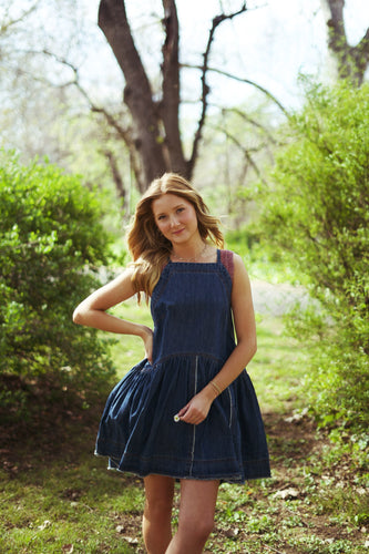 Babydoll Denim Dress