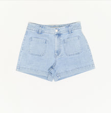 Patch Pocket Denim Shorts
