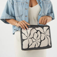 Wavy Black MID Pouch