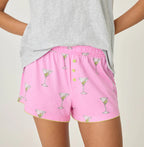 Playful Prints Drinks PJ Shorts